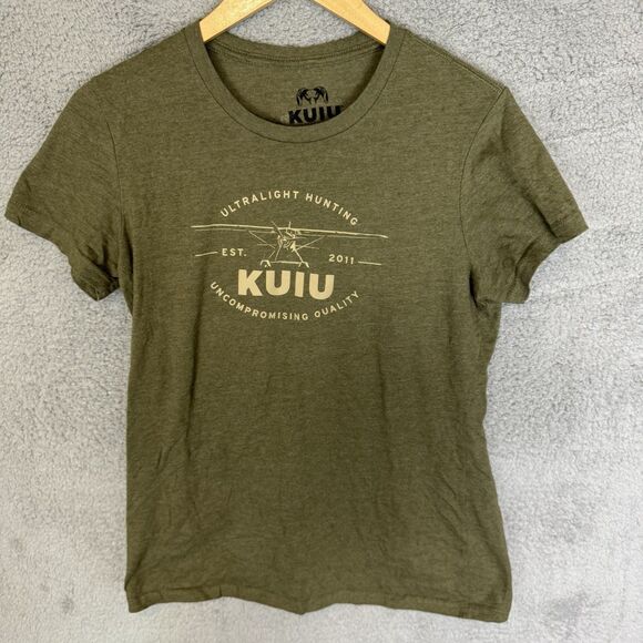 KUIU Tops - KUIU Shirt Womens L Green Ultralight Mountain Short Sleeve T-Shirt
